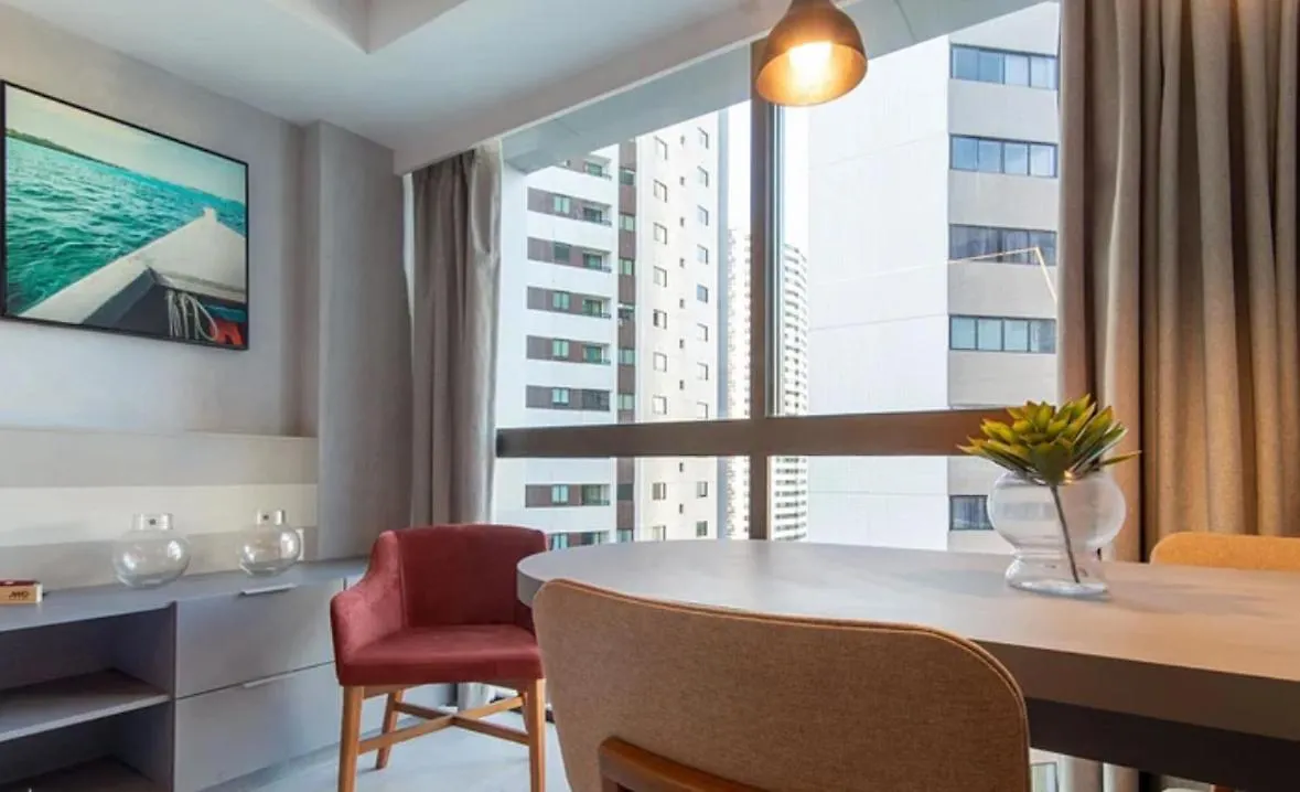 Flat Em Boa Viagem - Rooftop 470 ريسيفي البرازيل