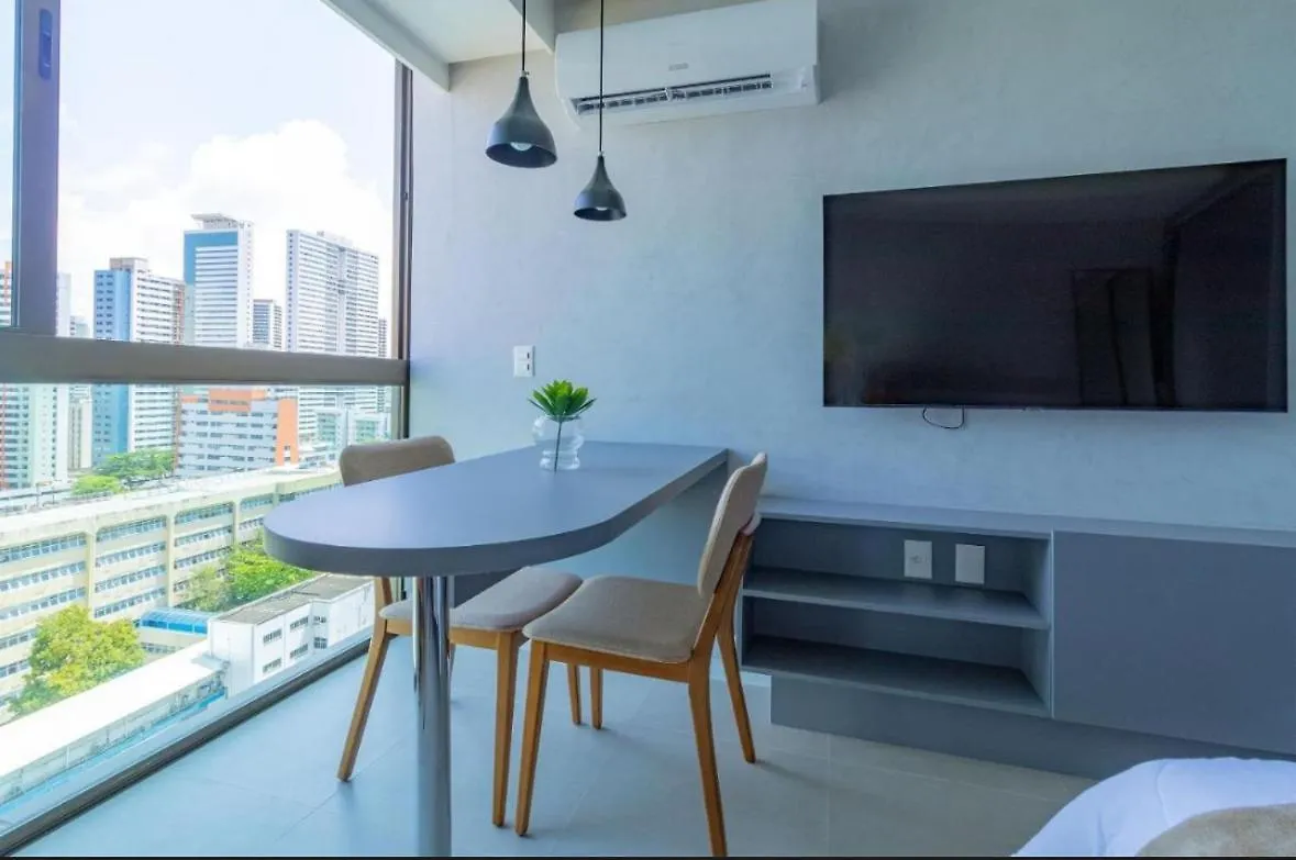 Flat Em Boa Viagem - Rooftop 470 Recife Apartament